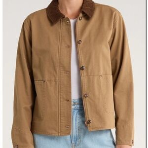 Thread & Supply Corduroy Collar Barn Jacket